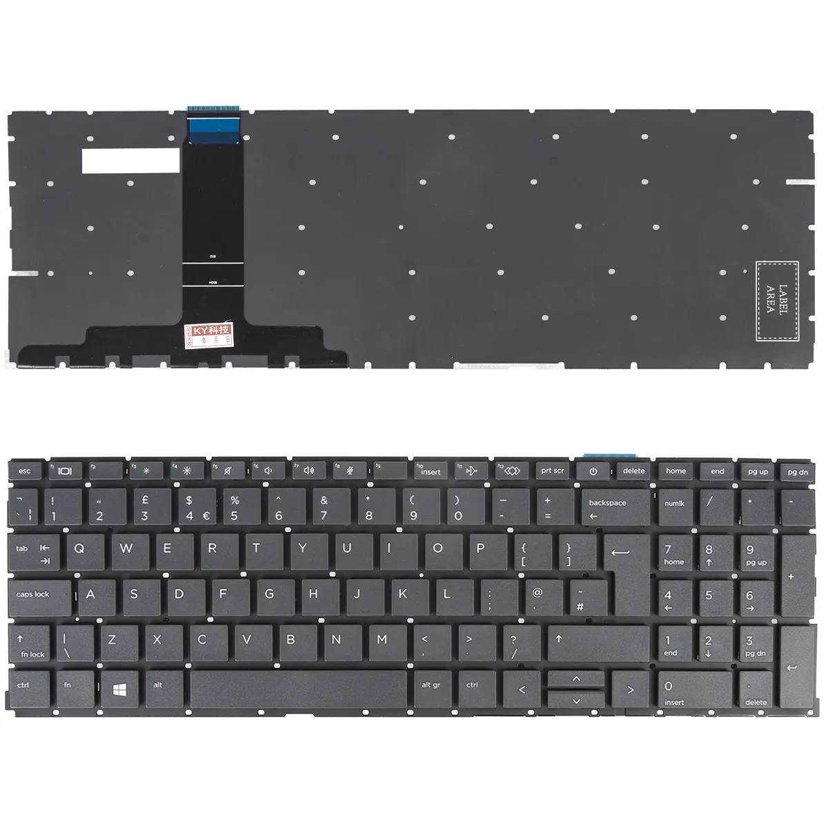 Picture of HP ProBook 450 G8 455 G8 Series BLACK (Without Backlit,win8)